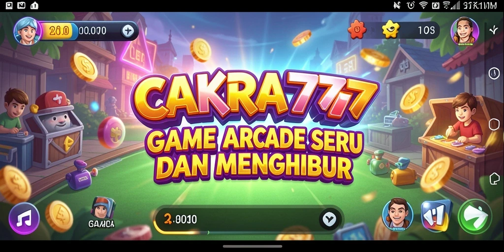 Screenshot CAKRA777 menunjukkan aksi gameplay yang penuh warna dan seru.