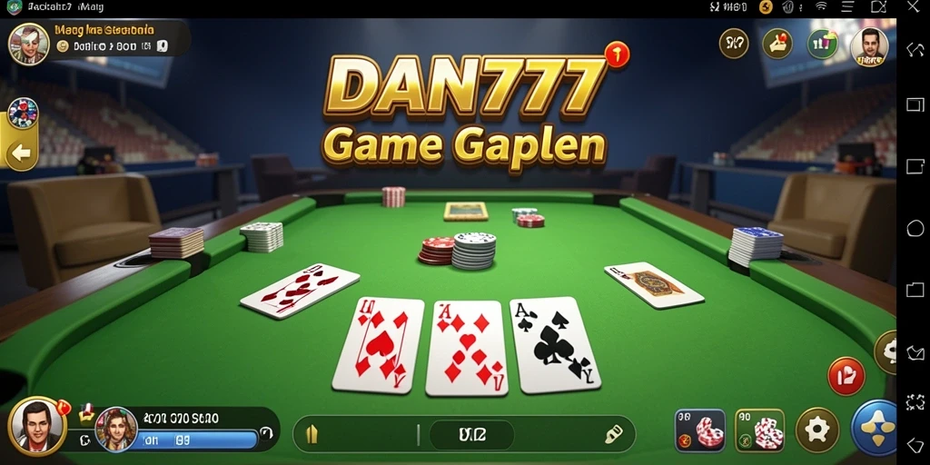 Tampilan gameplay DAN777 yang seru dan interaktif.