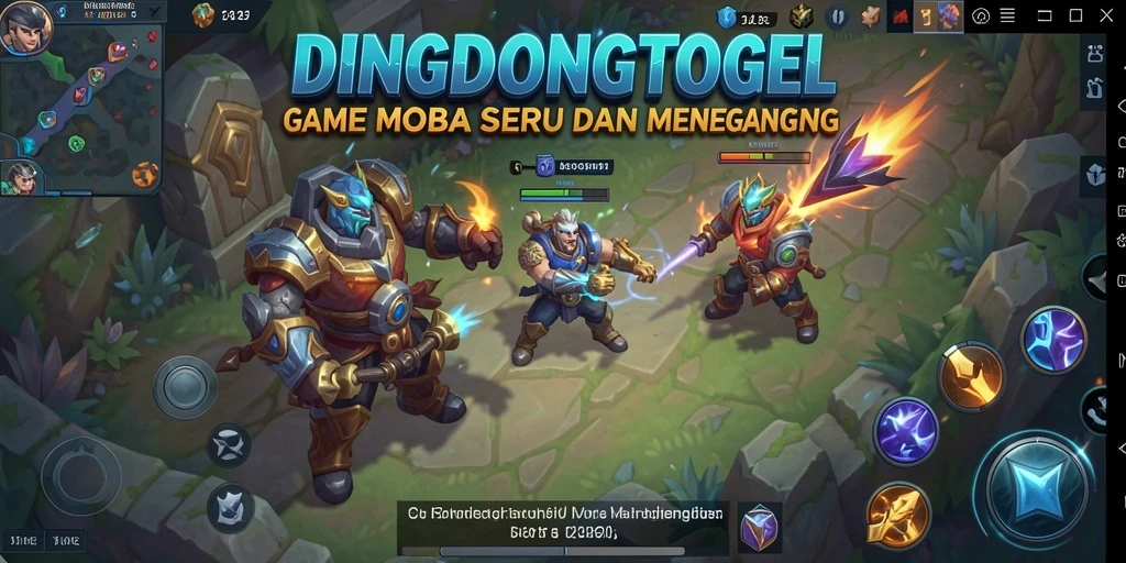 Tangkapan layar gameplay DINGDONGTOGEL yang mendebarkan.