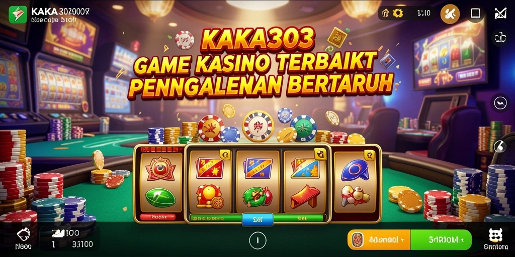 Tangkapan layar KAKA303 menampilkan gameplay kasino yang menarik dan menegangkan.