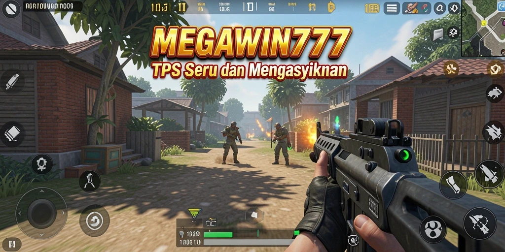 Tampilan gameplay seru saat bertempur di MEGAWIN777.