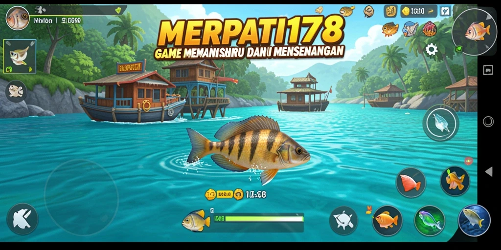 Screenshot gameplay memancing yang menarik di MERPATI178.