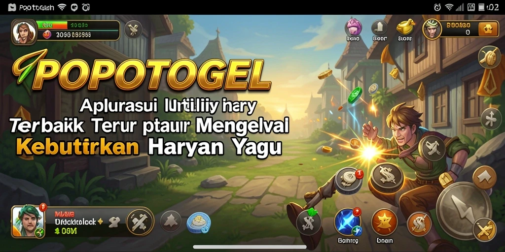 Tampilan antarmuka POPOTOGEL yang efektif dan fungsional.