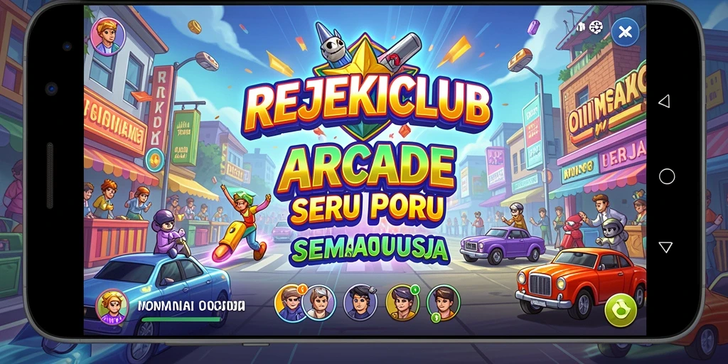 Tampilan gameplay seru dari REJEKICLUB yang menarik.