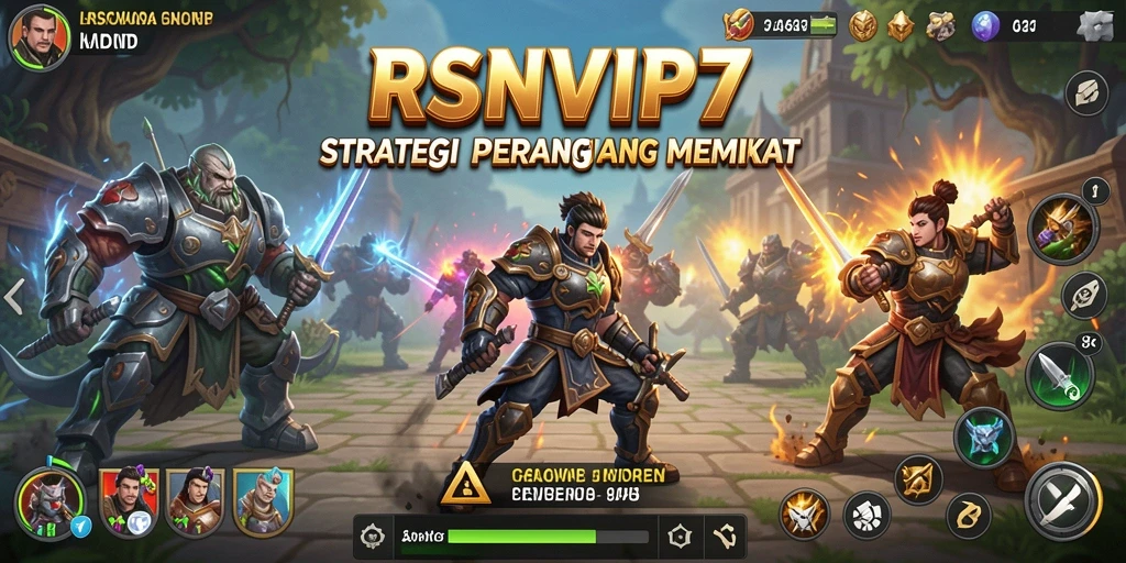 Gameplay strategi RSNVIP7 yang mendebarkan dan penuh taktik.