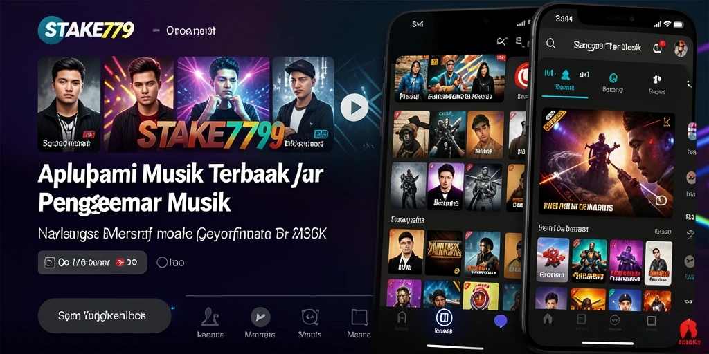Screenshot gameplay STAKE779 menampilkan antarmuka aplikasi musik yang intuitif.