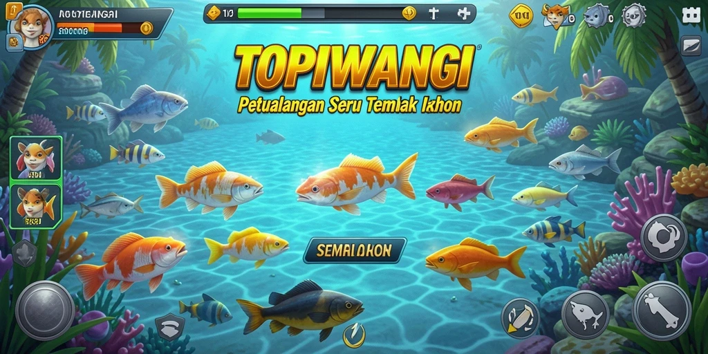 Screenshot gameplay Tembak Ikan yang seru dan menantang.