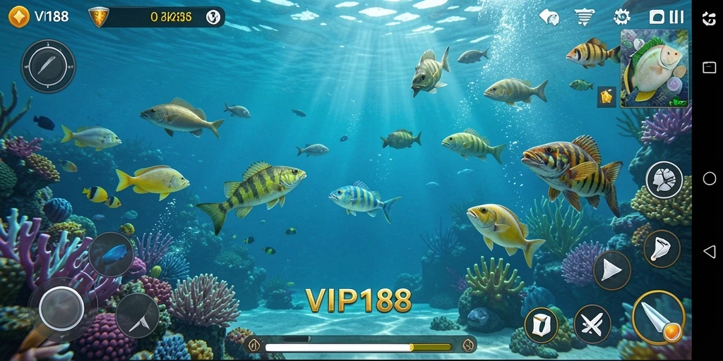 Gameplay seru memancing ikan di laut terbuka dengan grafis memukau.